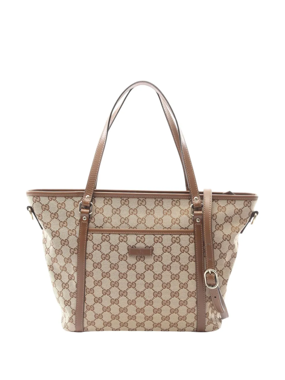 Gucci Pre-Owned 2000-2015 GG Canvas satchel - Toni neutri