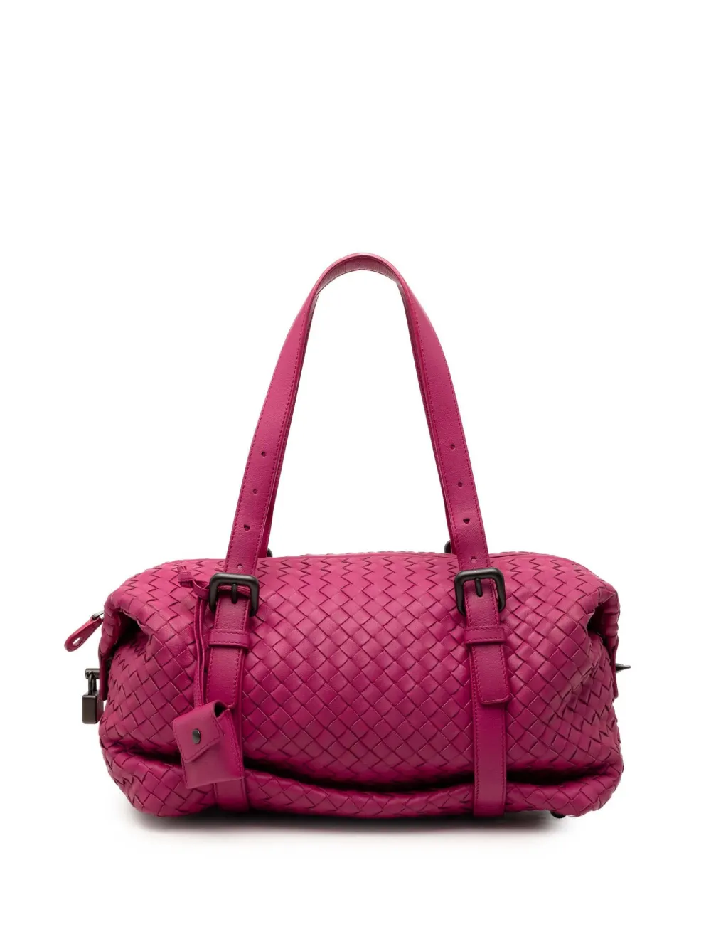 Bottega Veneta Pre-Owned 2010-2025 Nappa Intrecciato Montaigne shoulder bag - Rosa