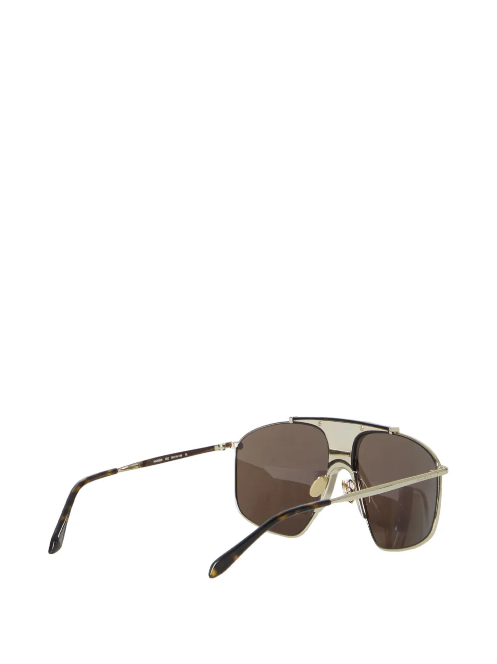 Alaia Eyewear Zonnebril met vierkant montuur Goud