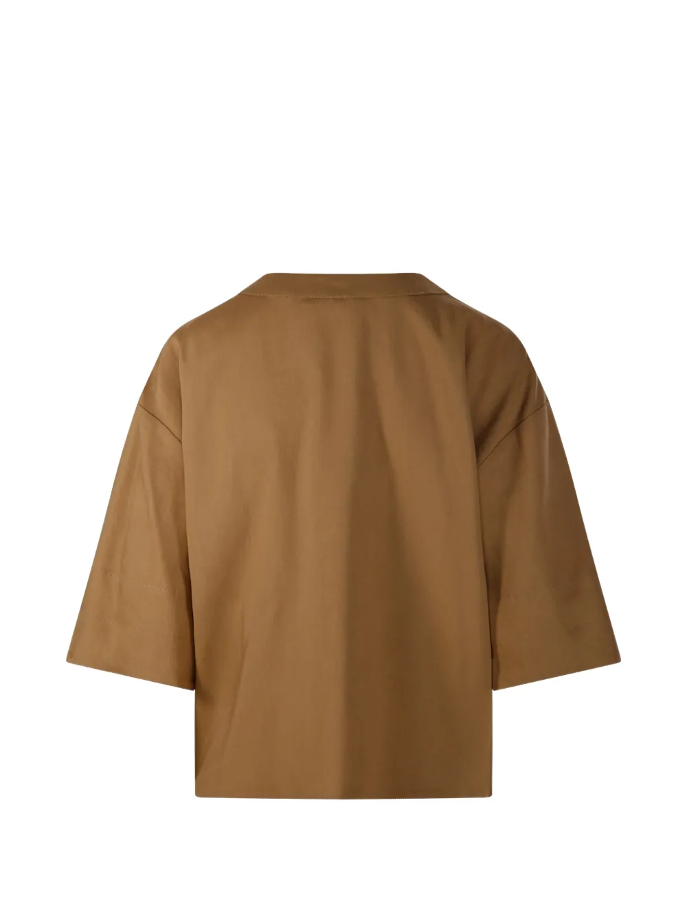 Max Mara Top met V-hals Beige
