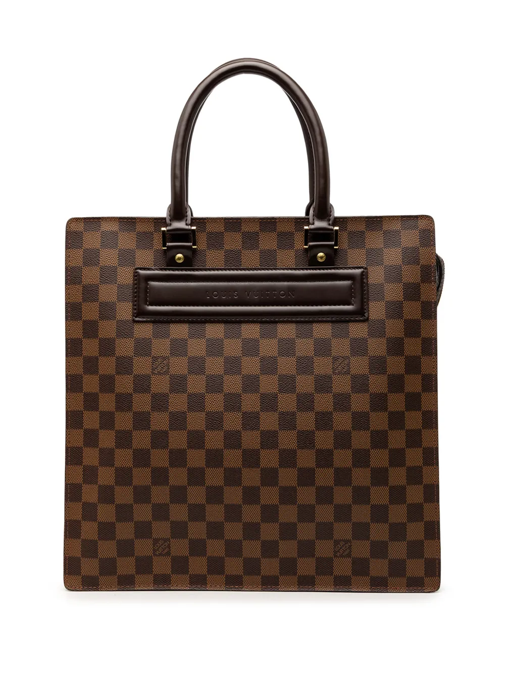 Louis Vuitton Pre-Owned 2010 Damier Ebene Venice Sac Plat GM tote bag - Marrone