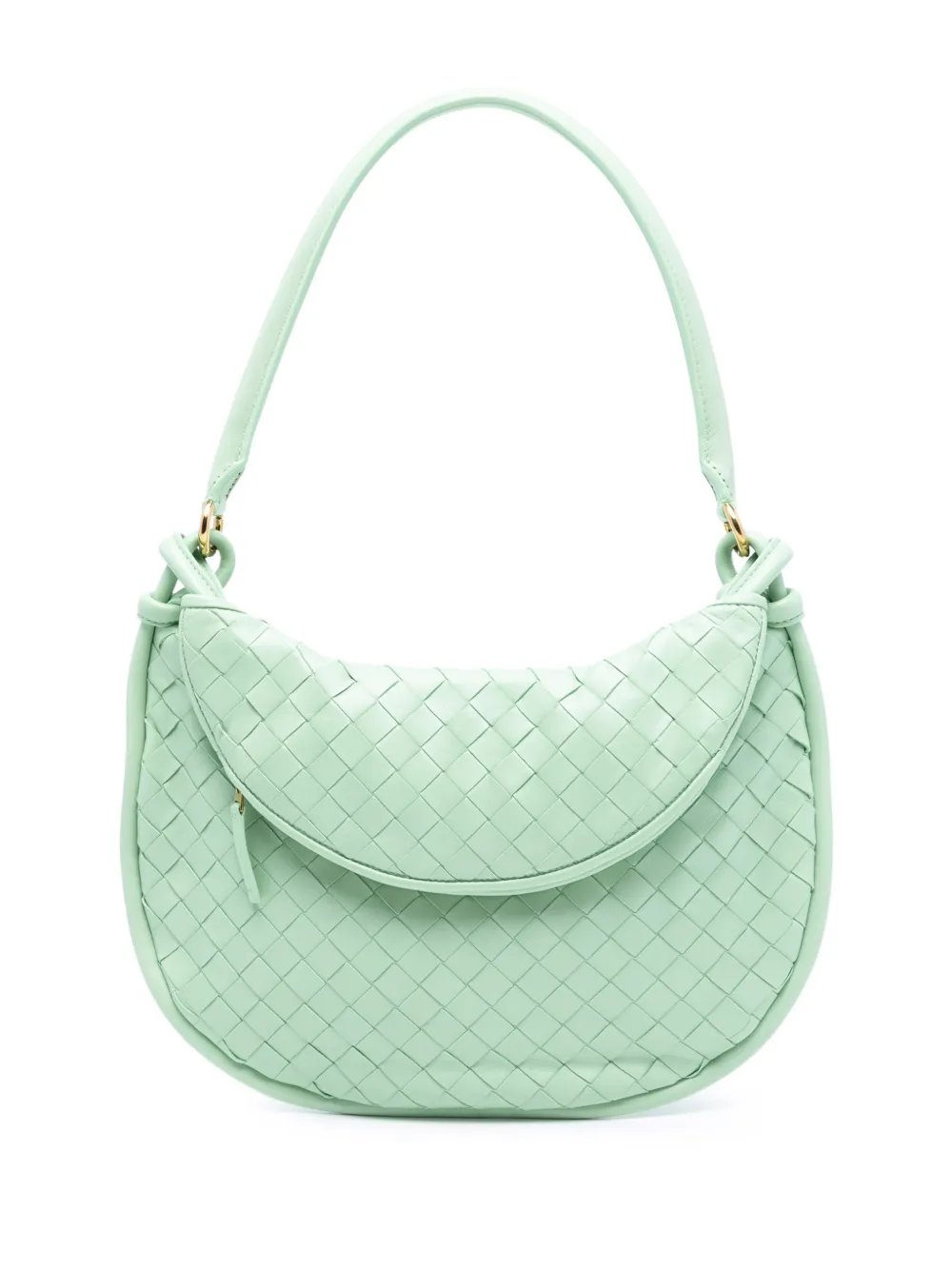 Bottega Veneta Pre-Owned 2010 Medium Nappa Intrecciato Gemelli hobo bag - Verde
