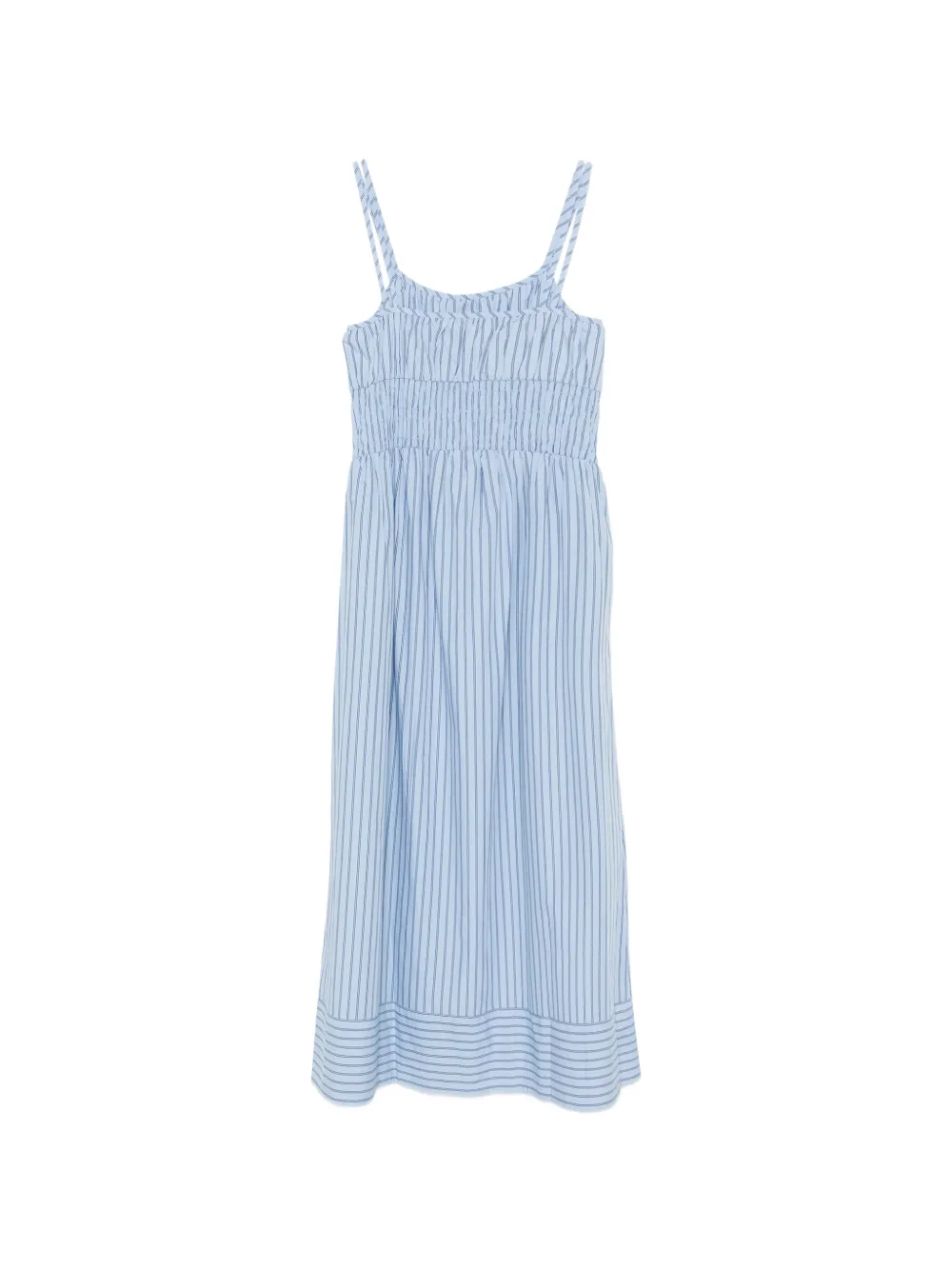 BOSS Abito midi a righe - Blu