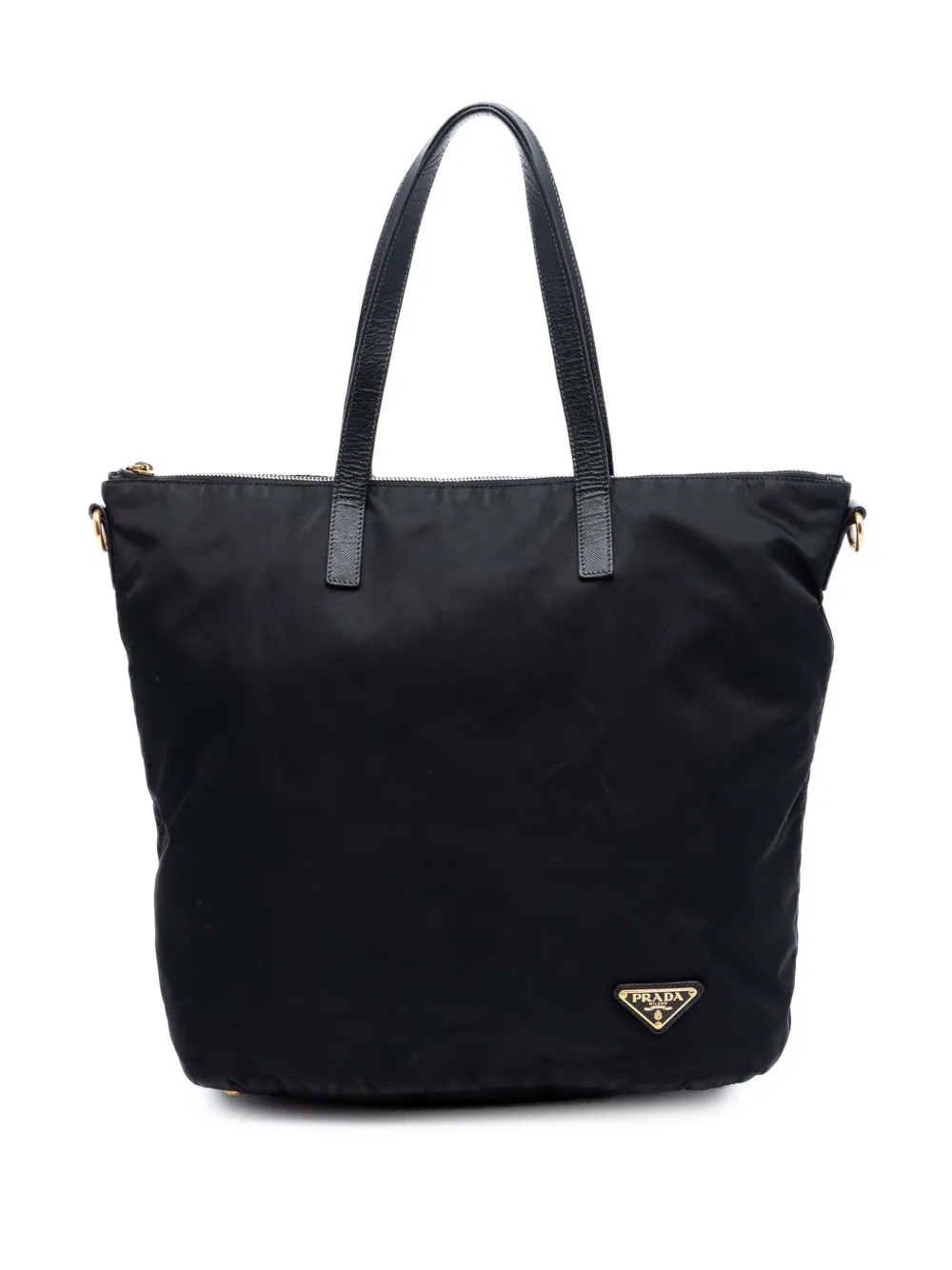 Prada Pre-Owned 2013-2026 Tessuto satchel - Nero