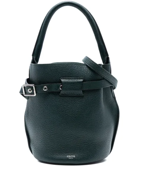 Celine Pre-Owned 2018-2025 Nano Leather Big Bucket Bag satchel