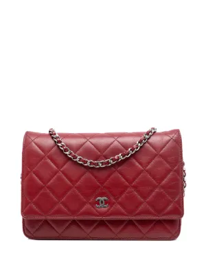 CHANEL Pre-Owned 2011 Maxi Lambskin 3 Accordion Flap Shoulder Bag