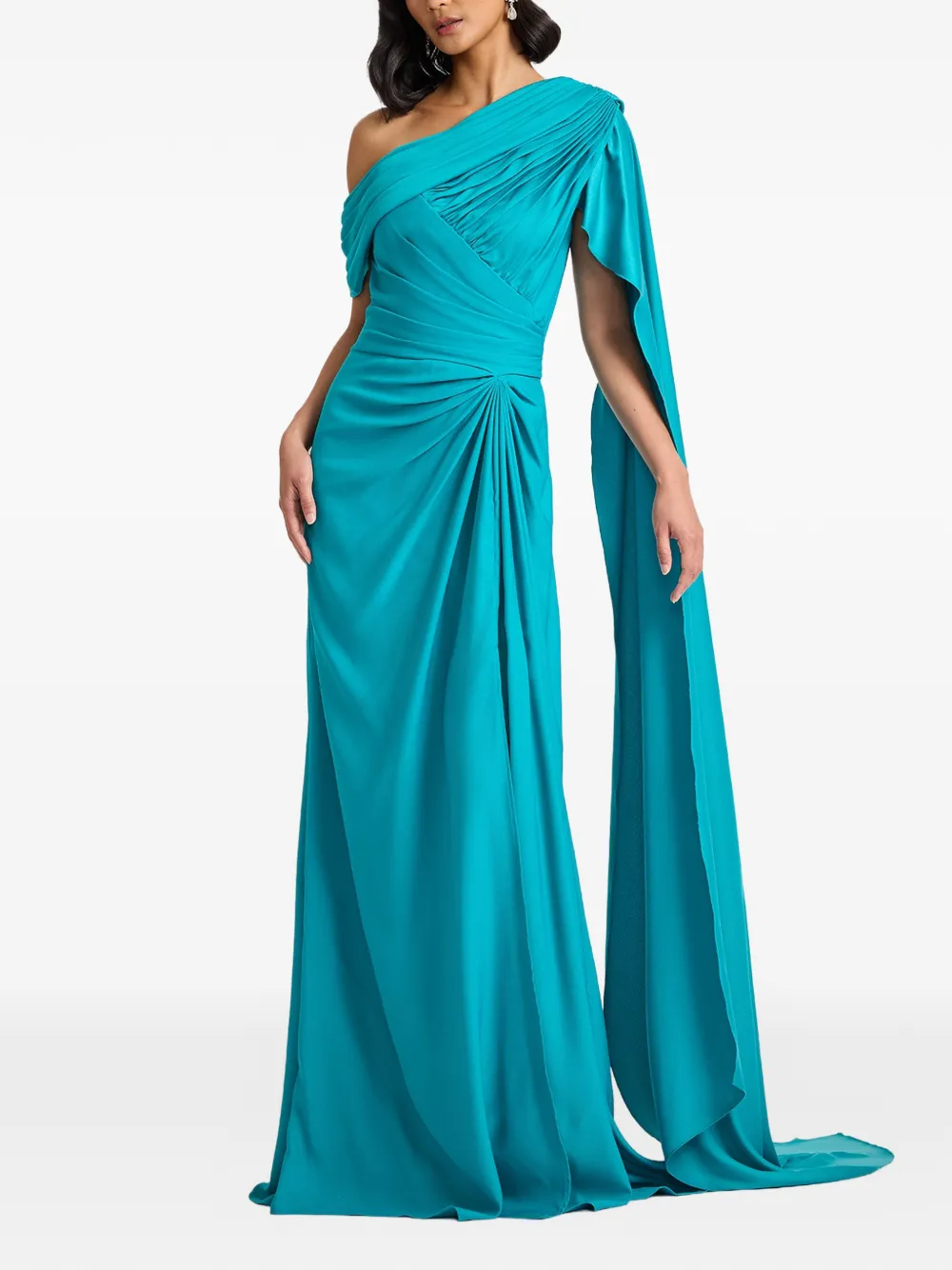 Tadashi Shoji Gedrapeerde jurk Blauw