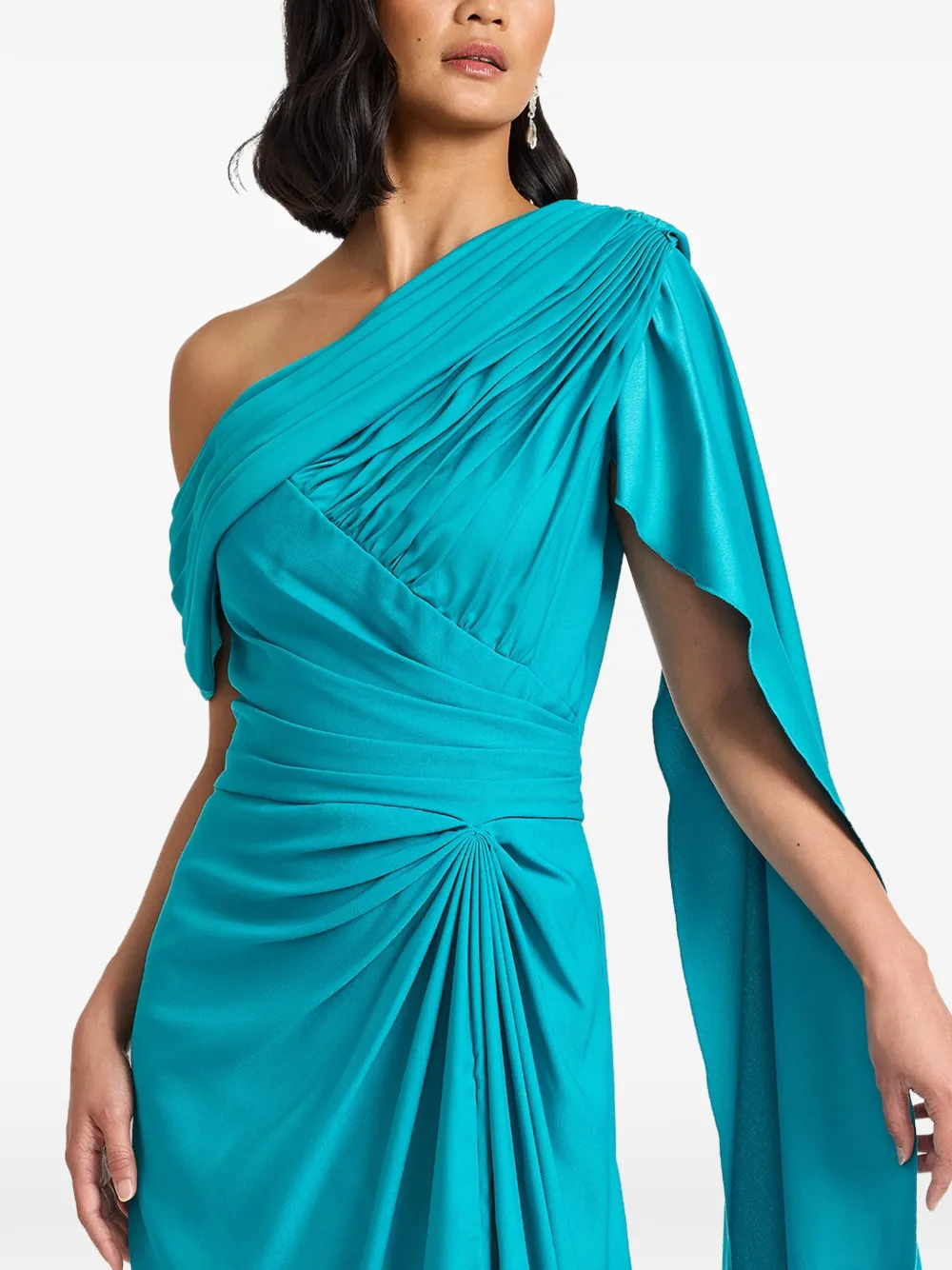 Tadashi Shoji Gedrapeerde jurk Blauw