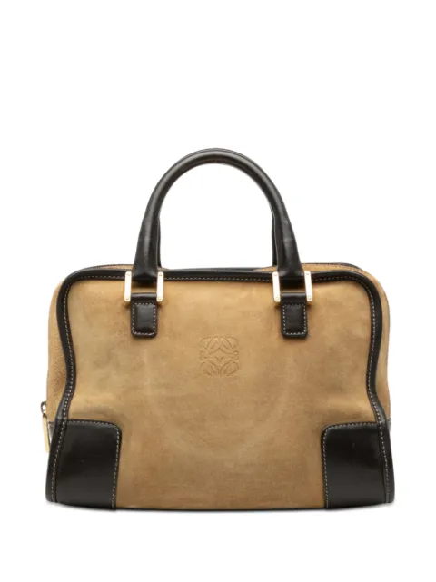 Loewe Pre-Owned Borsa a mano Amazona 28 in pelle scamosciata XX secolo