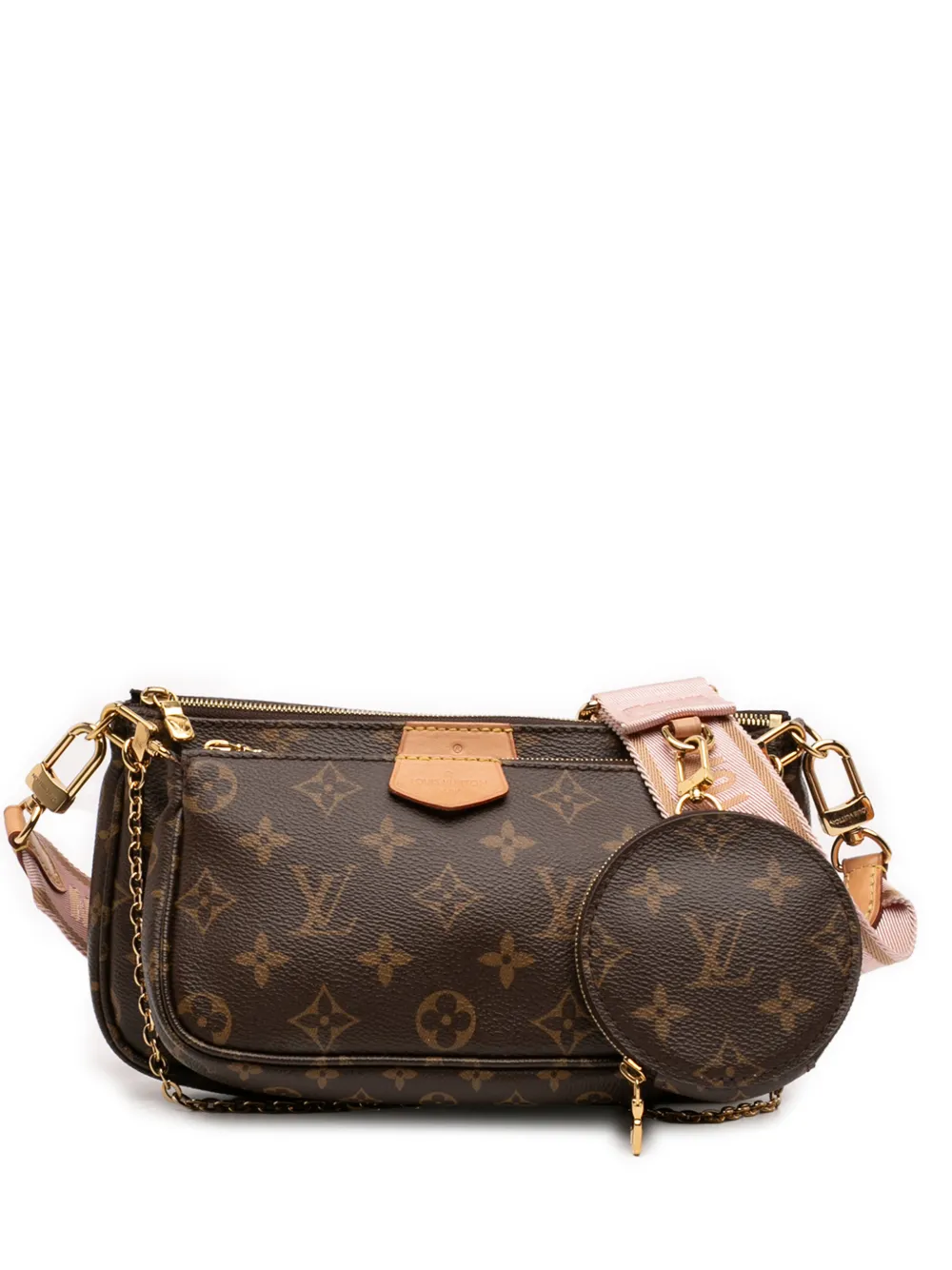 Louis Vuitton Pre-Owned 2020 Monogram Multi Pochette Accessoires satchel - Marrone