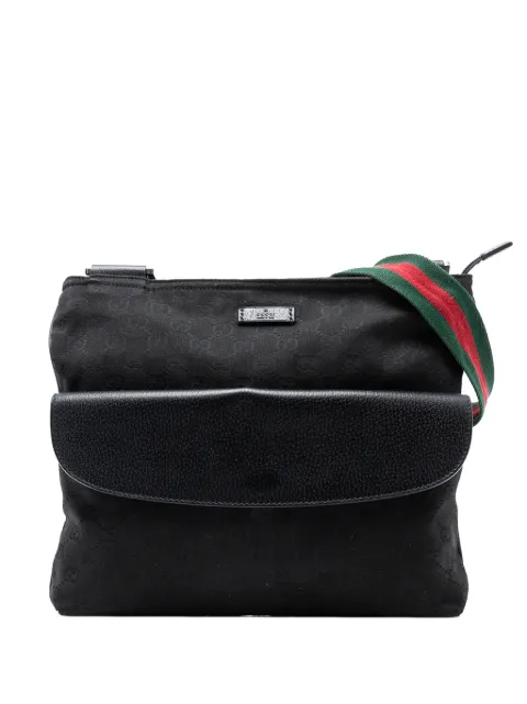 Gucci Pre-Owned 2016-2025 GG Canvas Web crossbody bag