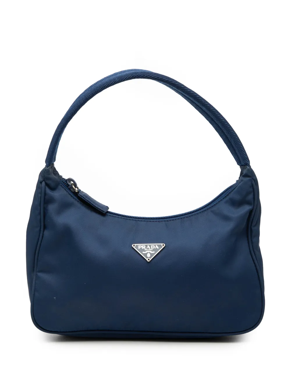 Prada Pre-Owned 2013-2025 Mini Tessuto Sport shoulder bag - Blu