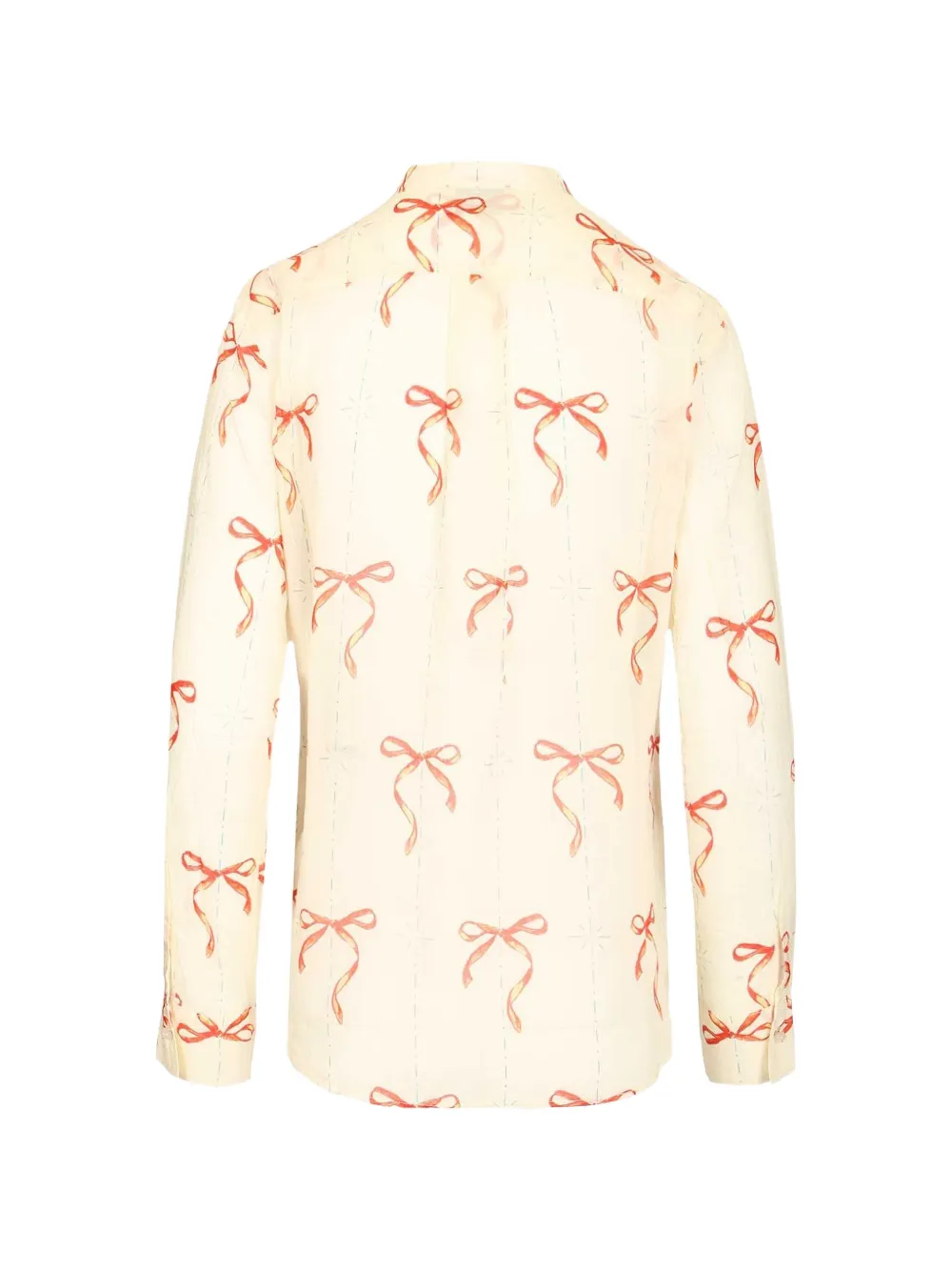 Forte Blouse met print Beige