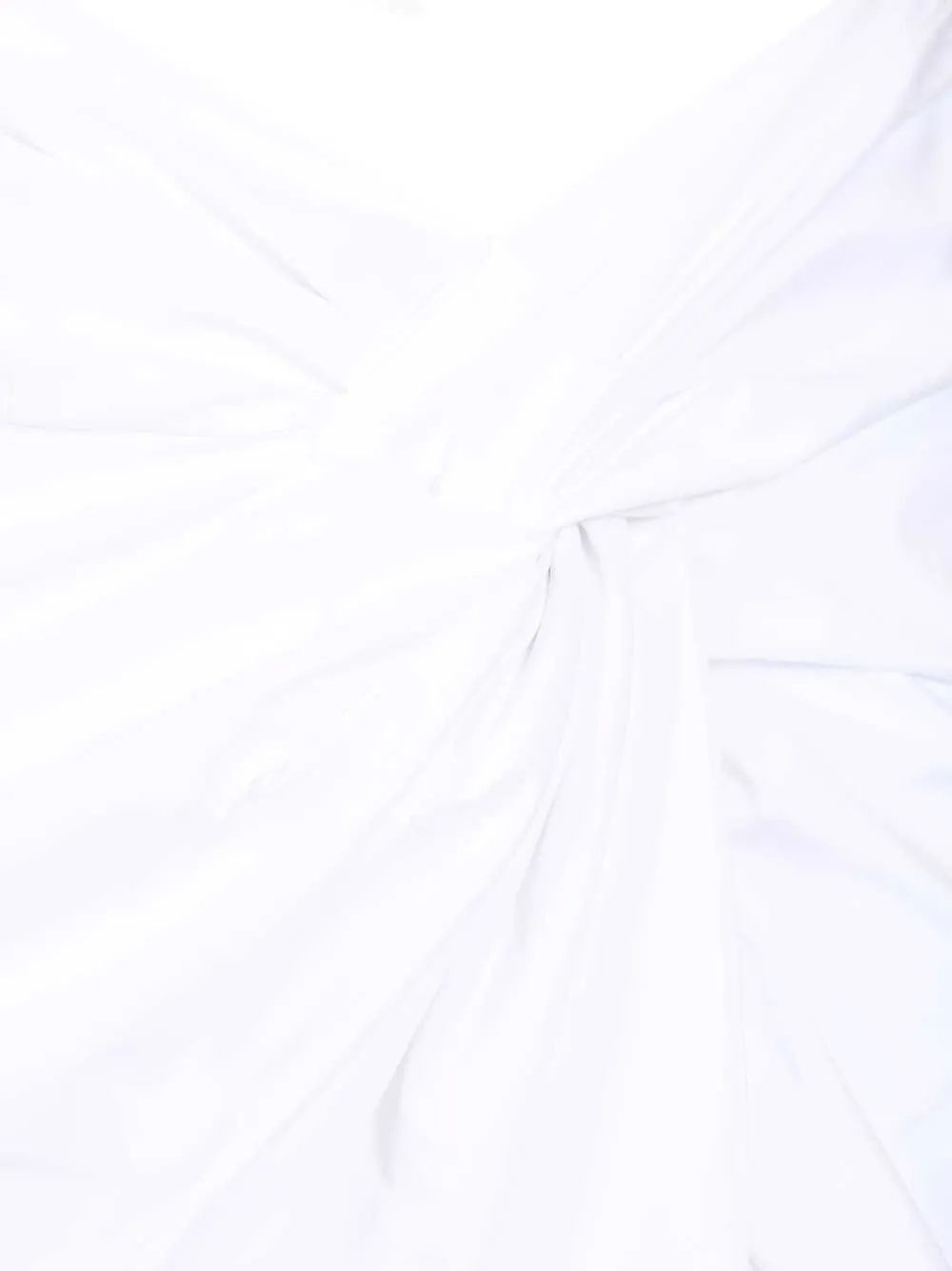 Federica Tosi Polin rok met geknoopt detail Wit