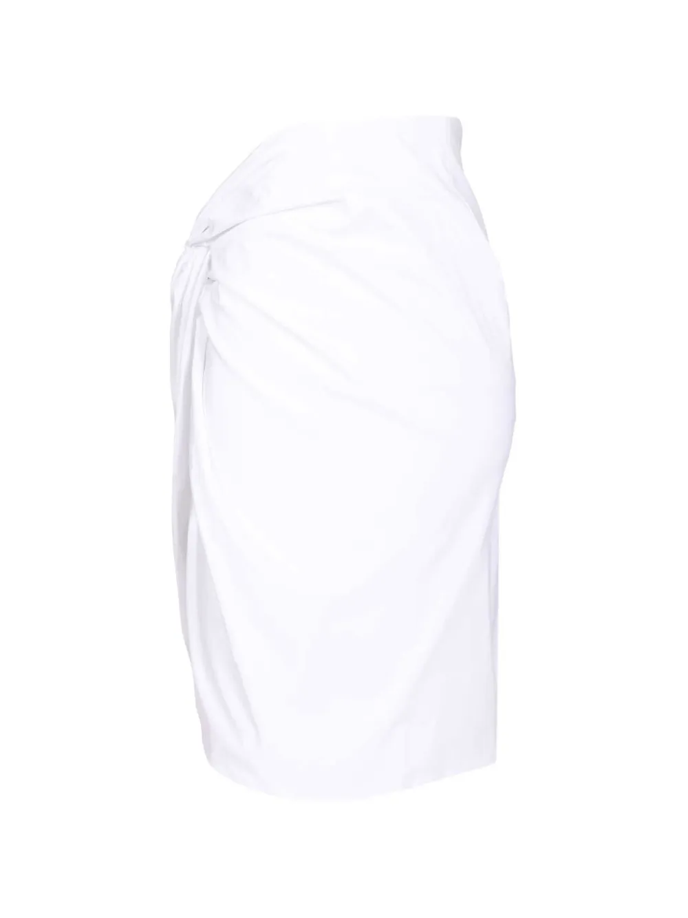 Federica Tosi Polin rok met geknoopt detail Wit