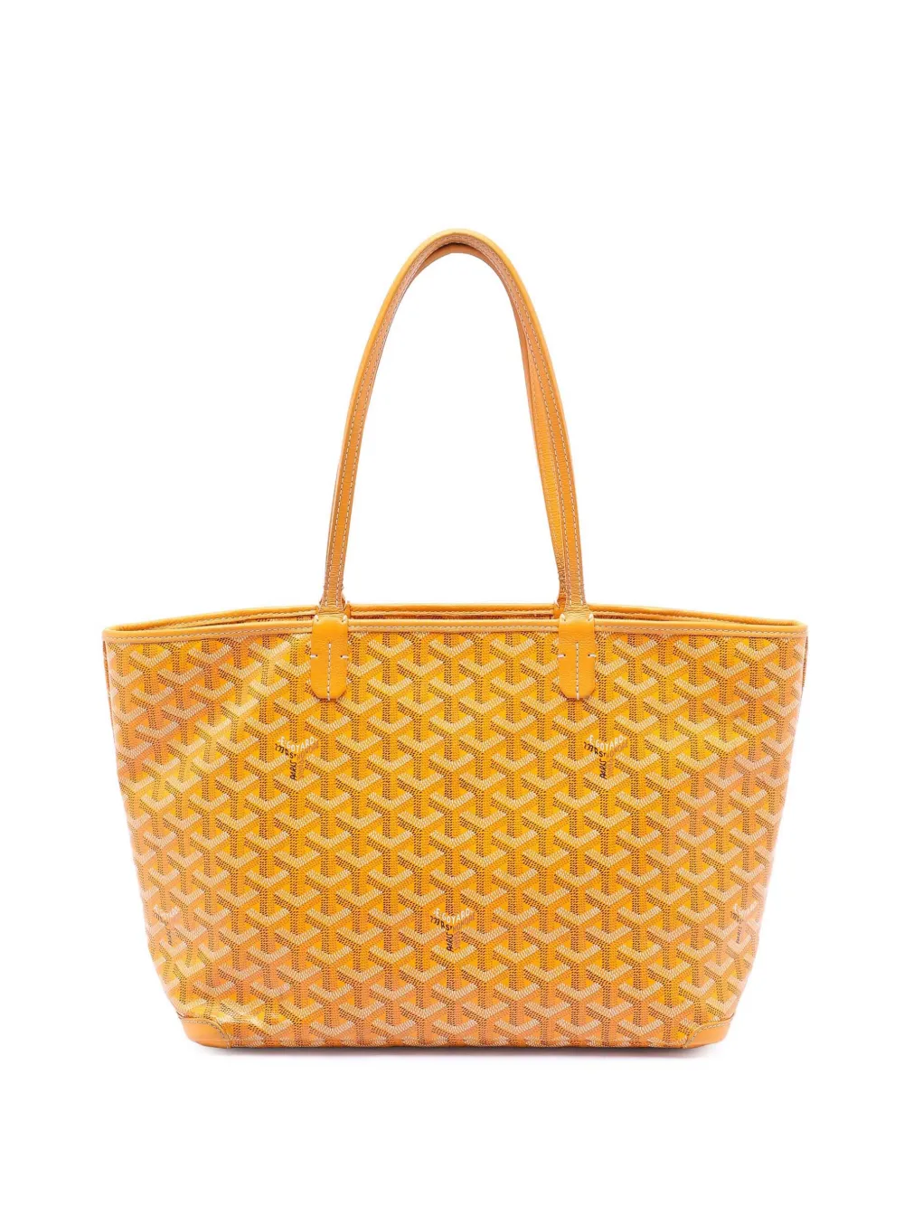 Goyard Pre-Owned 2019 Goyardine Artois PM tote bag - Giallo