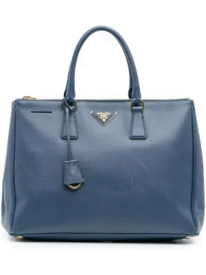 Prada Pre-Owned 2010-2025 Large Saffiano Lux Galleria Double Zip