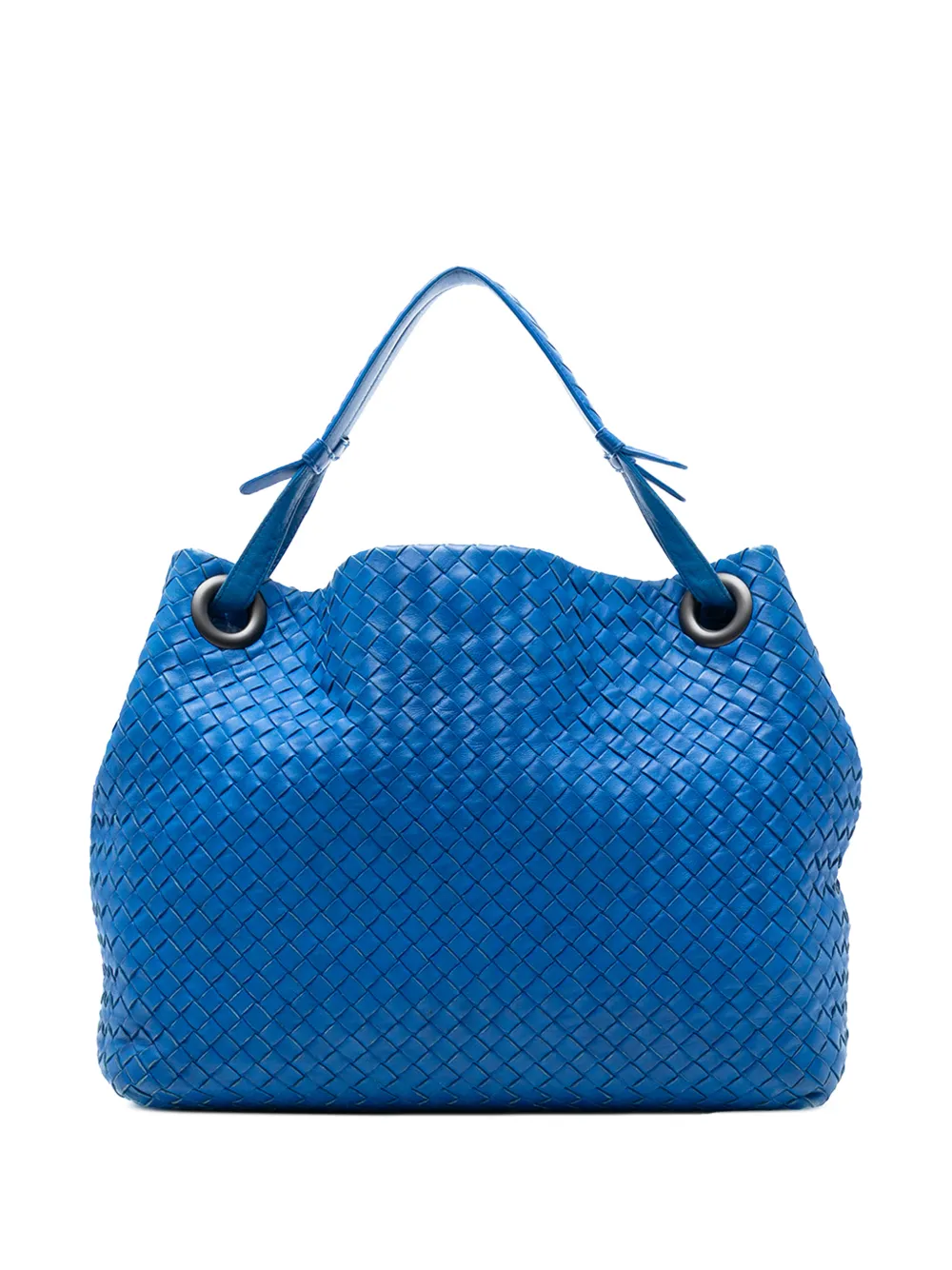 Bottega Veneta Pre-Owned 2012-2025 Medium Nappa Intrecciato Garda tote bag - Blu