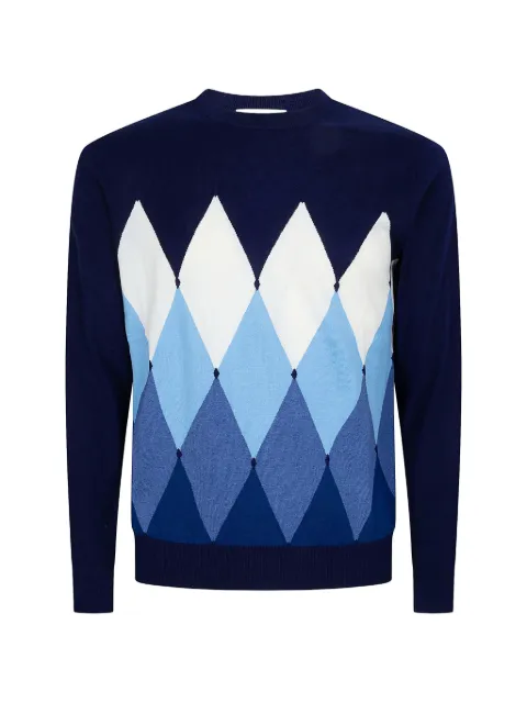 Ballantyne argyle crew-neck sweater