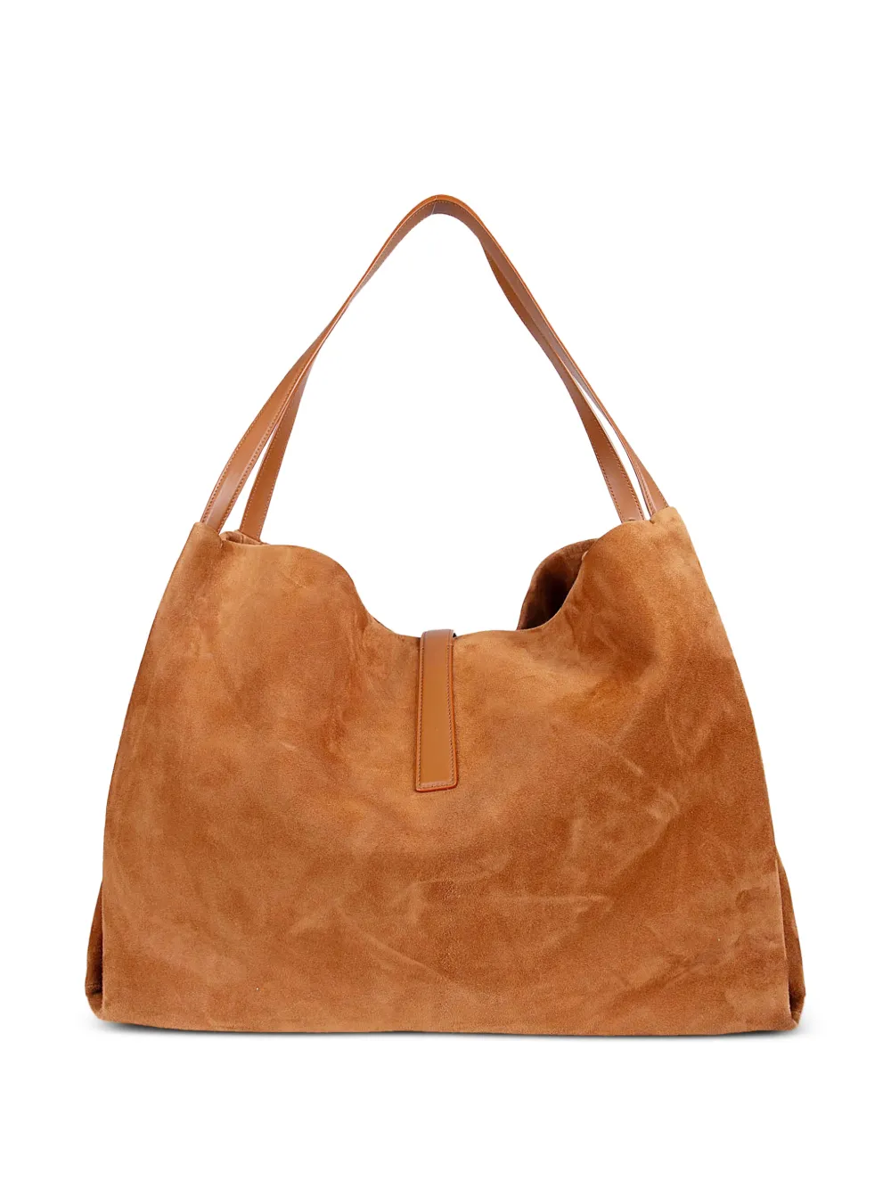 Ferragamo Suède shopper Bruin