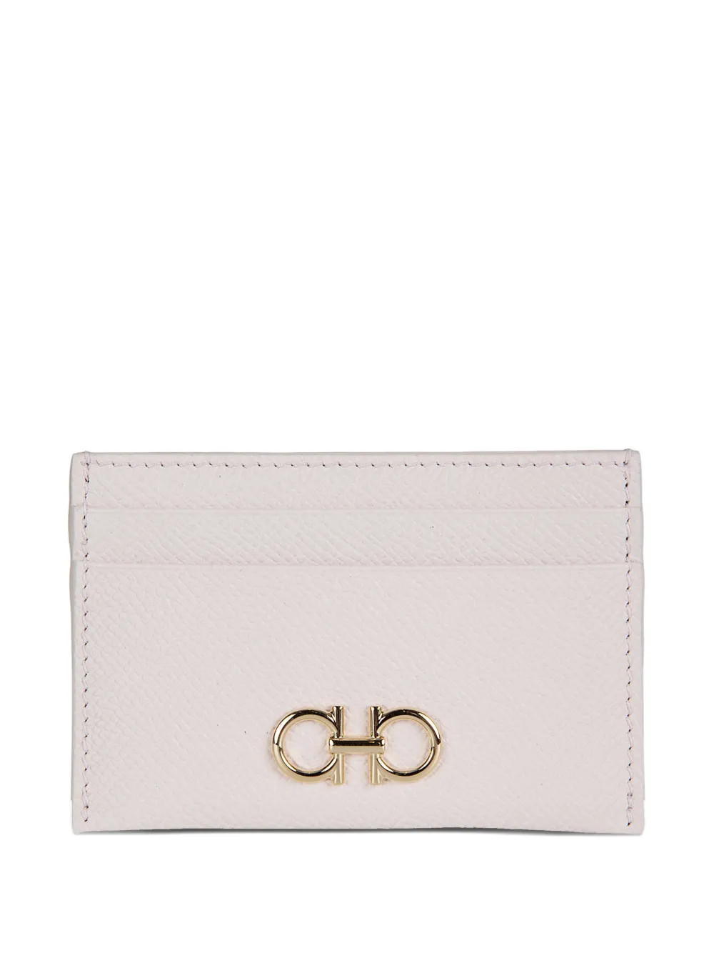 Ferragamo Gancini leather cardholder - Rosa