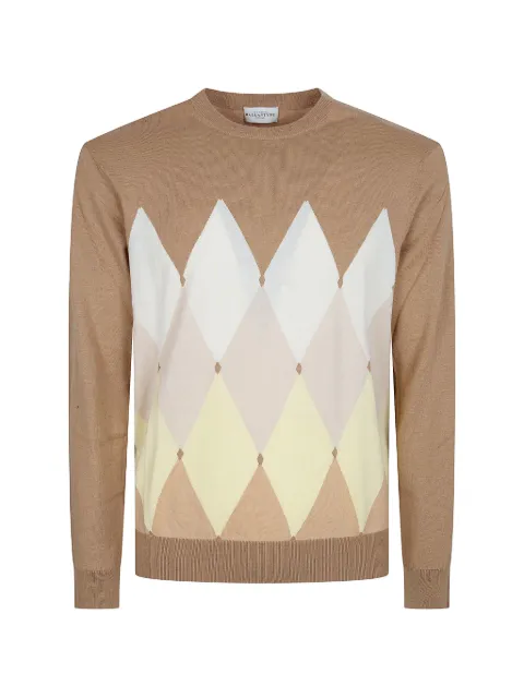 Ballantyne argyle crew-neck sweater