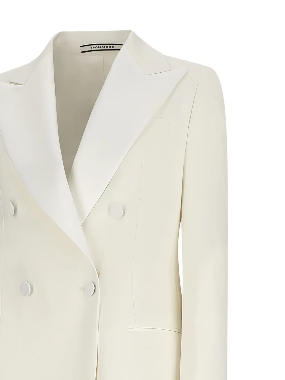 Tagliatore Blazer met dubbele rij knopen Beige