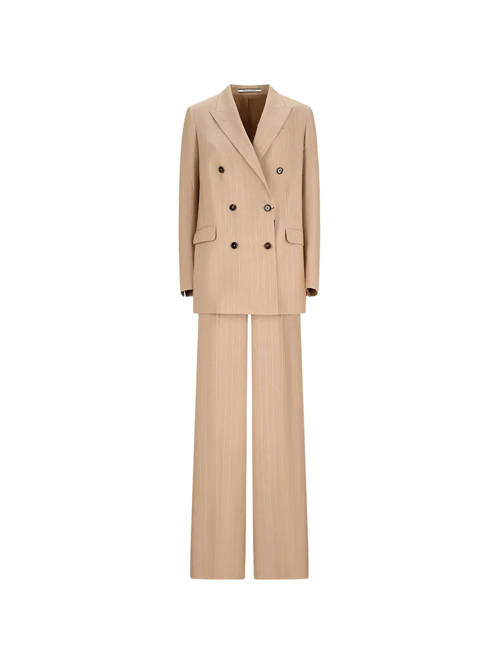 Tagliatore pinstripe double-breasted blazer - Neutrals