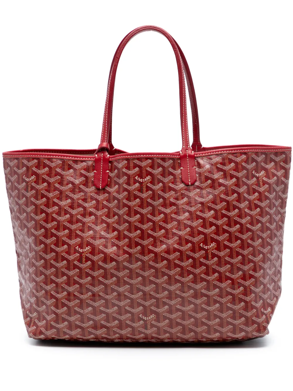 Goyard Pre-Owned 2014 Goyardine Saint Louis PM tote bag - Rosso