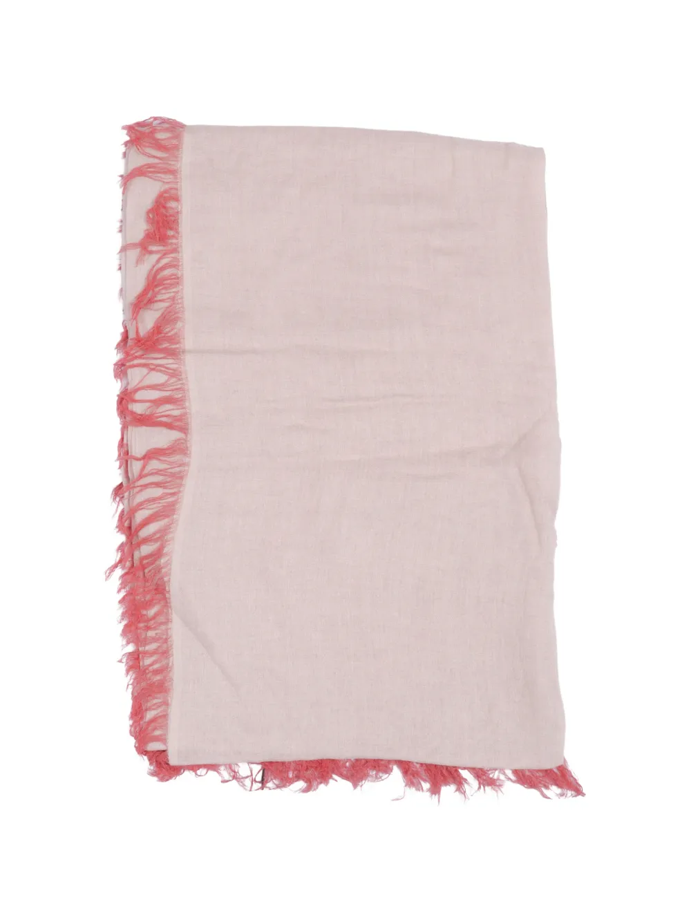 Faliero Sarti Kashy frayed scarf - Rosa