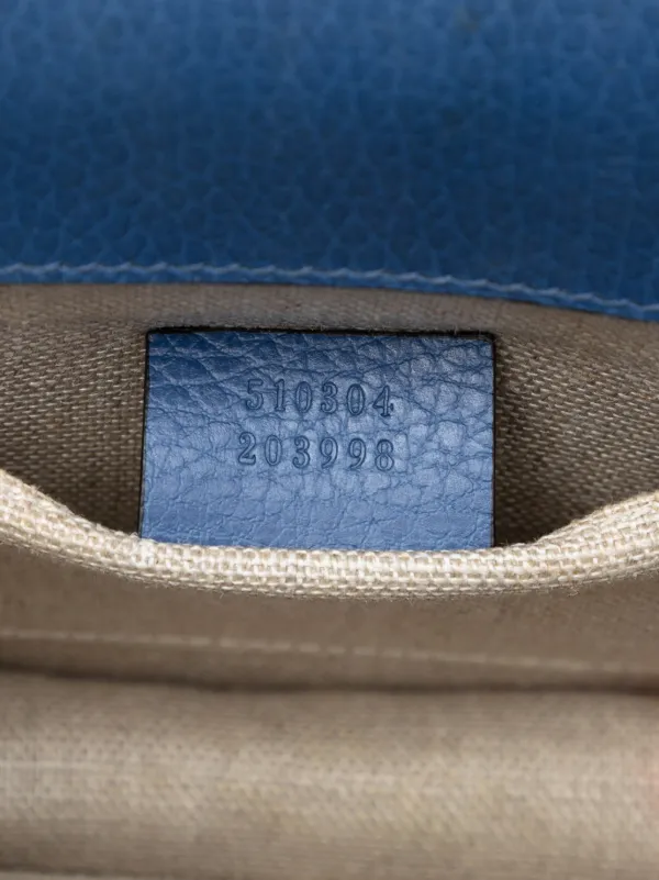 Gucci Pre-Owned 2016-2026 Small Dollar Calfskin Interlocking G