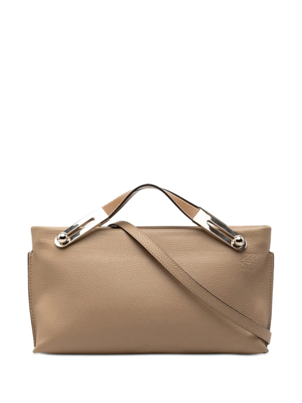 Loewe Pre-Owned 2018 Small Grained Calfskin Missy satchel - Neutrals