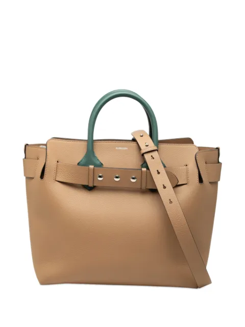 Burberry Pre-Owned 2000-2017 Medium Tricolor Leather Marais Belt Bag satchel