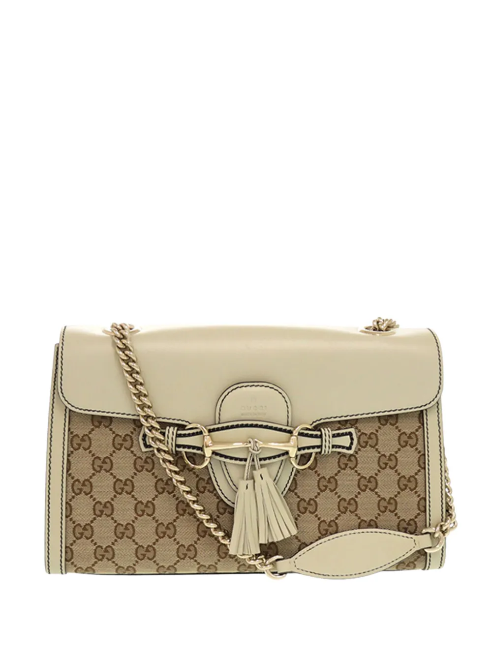 Gucci Pre-Owned 2016-2025 Medium GG Canvas Emily shoulder bag - Neutrals