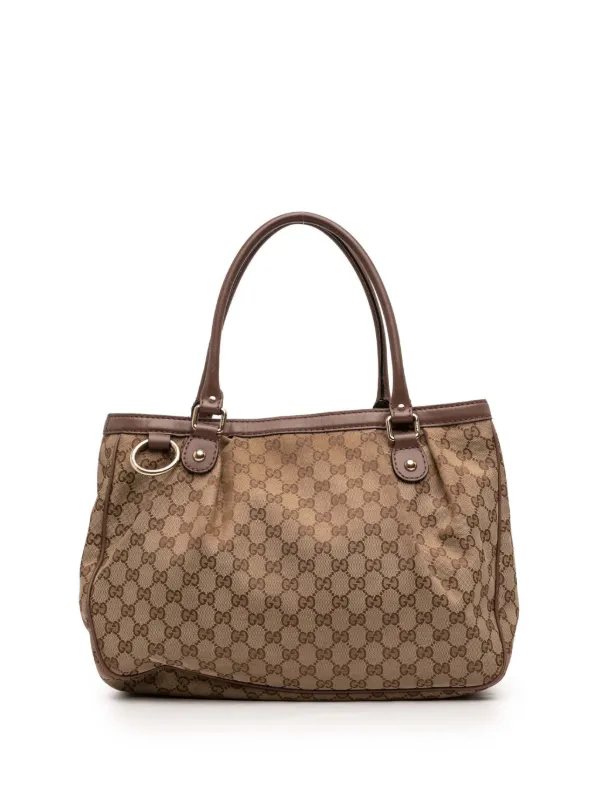 Gucci Pre-Owned 2016-2026 GGキャンバス スーキーハンドバッグ