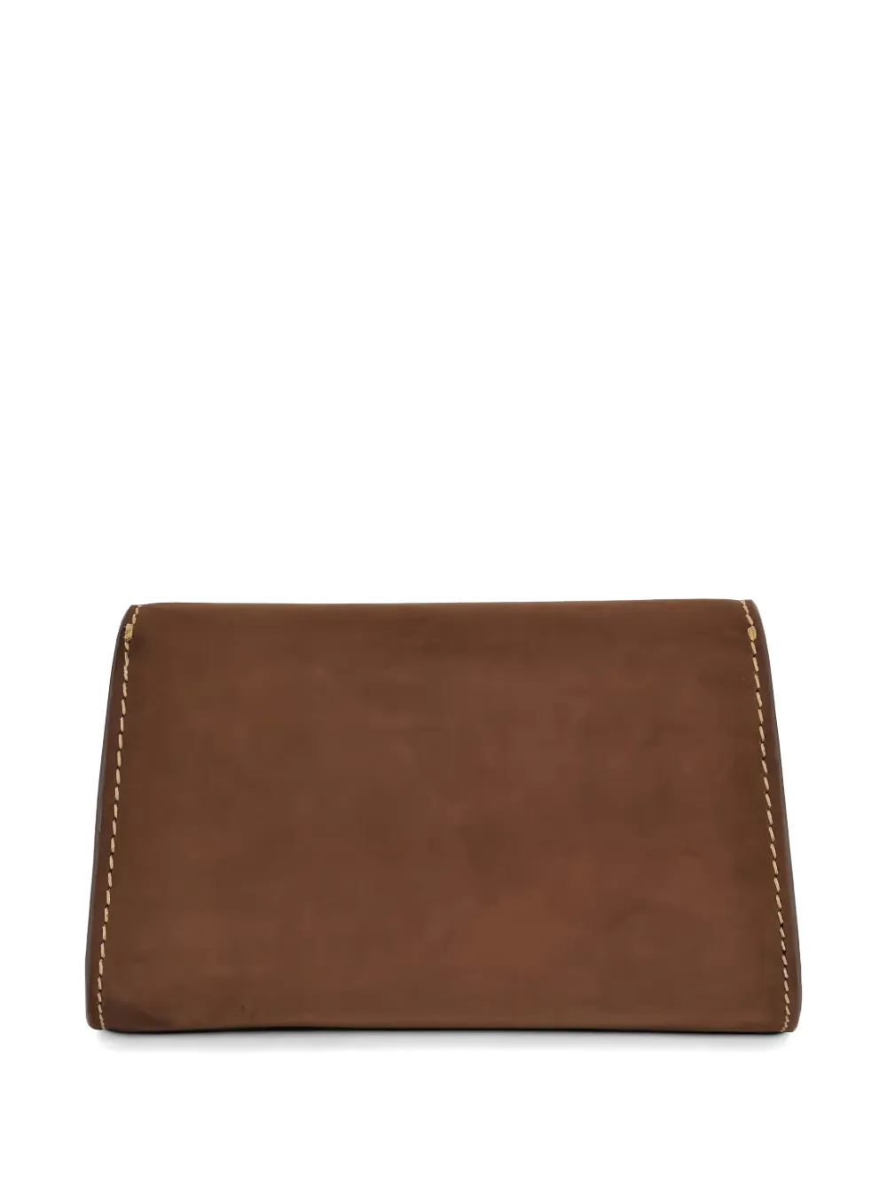 Giuseppe Zanotti Kleine Cleopatra clutch met kettingband Bruin