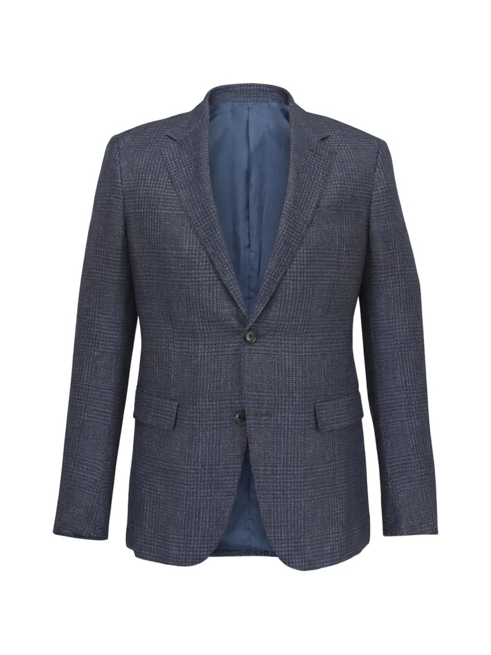 Zegna textured blazer - Blu