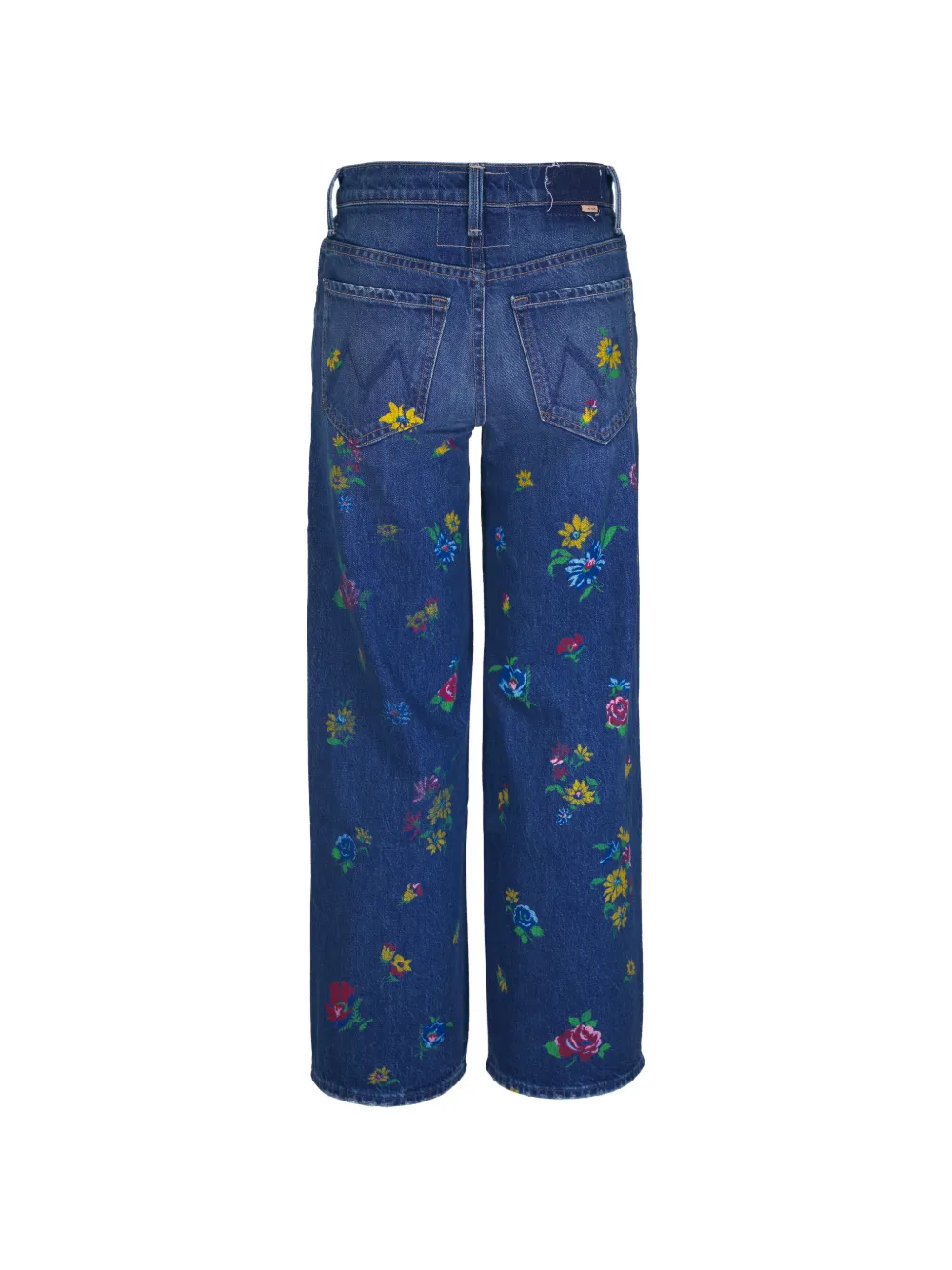 MOTHER floral jeans Blauw