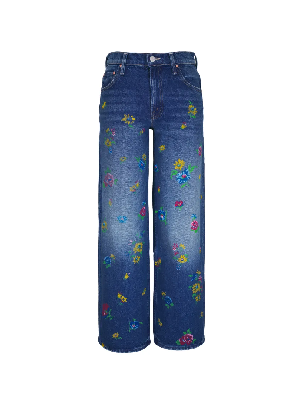 MOTHER floral jeans - Blu
