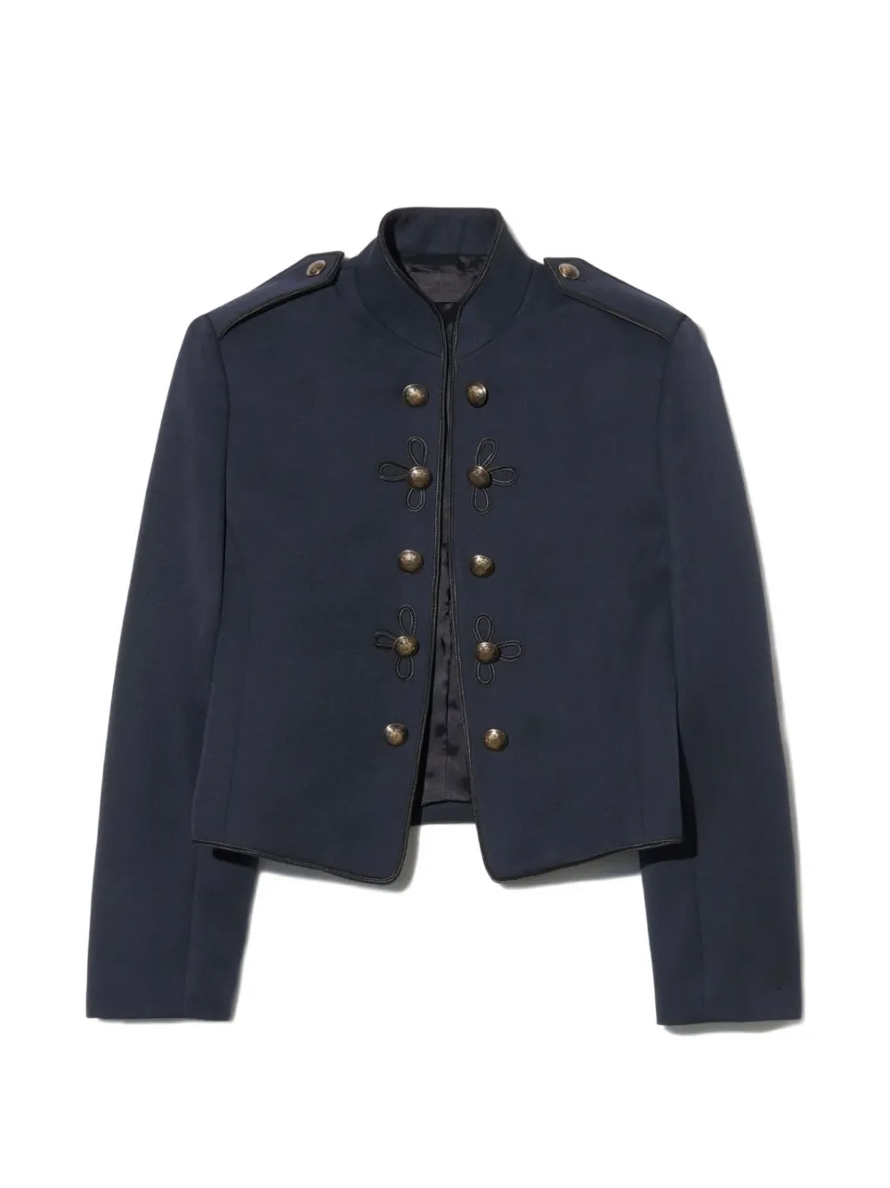 Nili Lotan Betsy button shoulder jacket - Blu