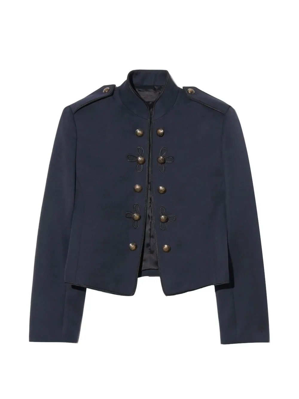 Nili Lotan Betsy button shoulder jacket - Blau