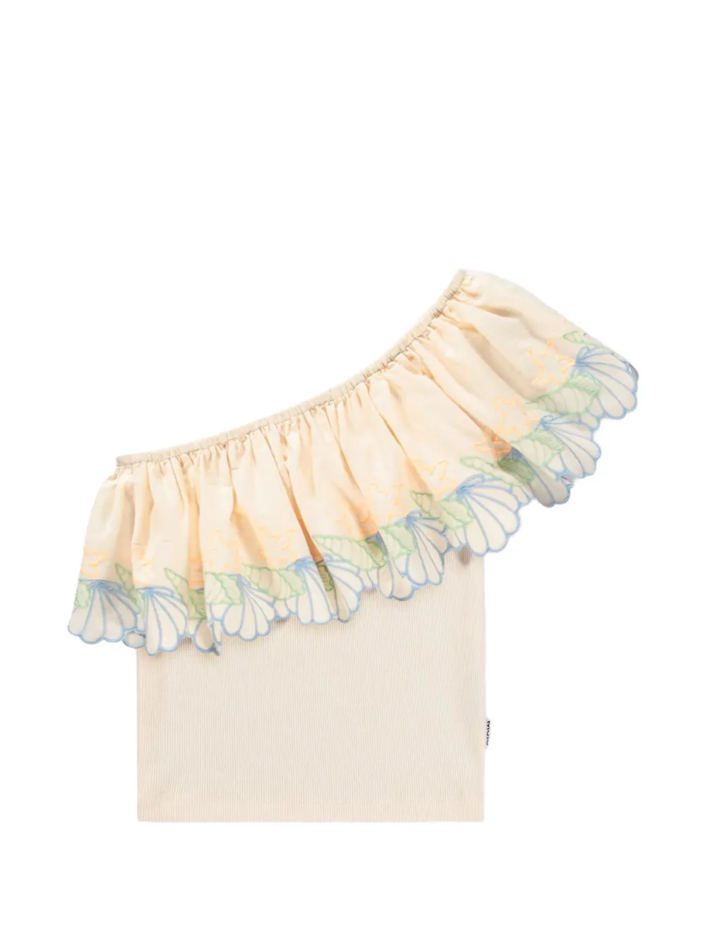 Molo Ratja one-shoulder top - Neutrals