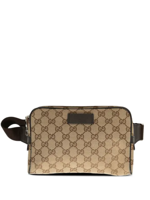 Gucci Pre-Owned cangurera en lona GG 2000-2015