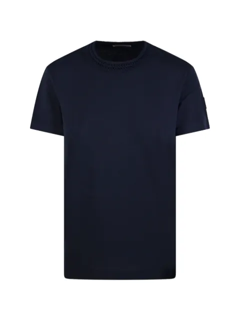 Moncler playera con cuello redondo