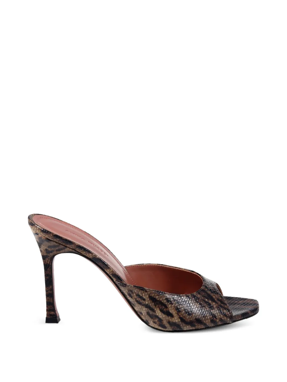 Amina Muaddi Alexa sandals - Braun