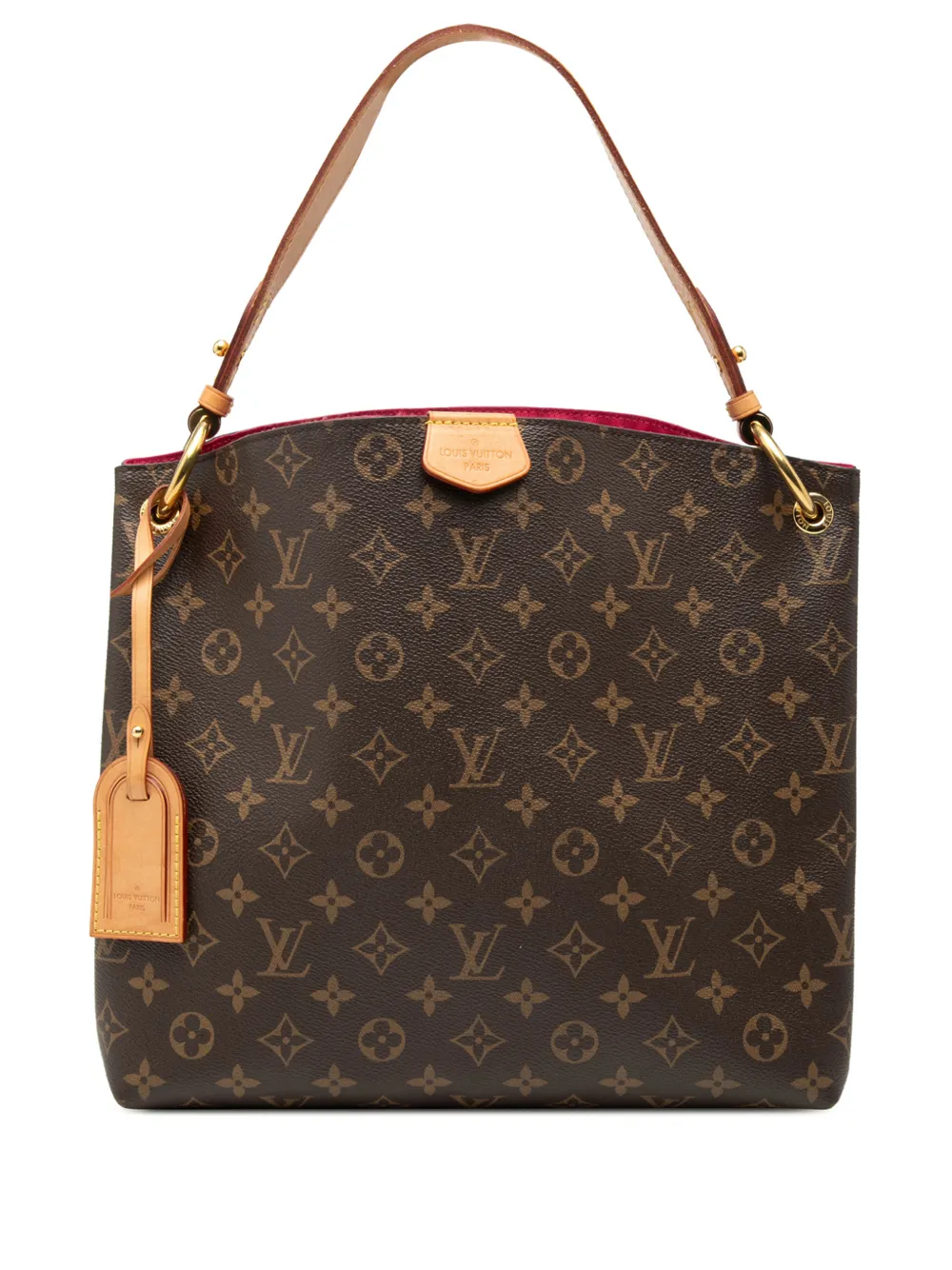 Louis Vuitton Pre-Owned 2021-2026 Monogram Graceful PM shoulder bag - Marrone