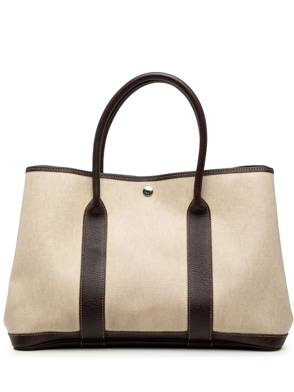 Hermès Pre-Owned 1997-2014 Toile and Negonda Garden Party 36 tote bag - Marrone