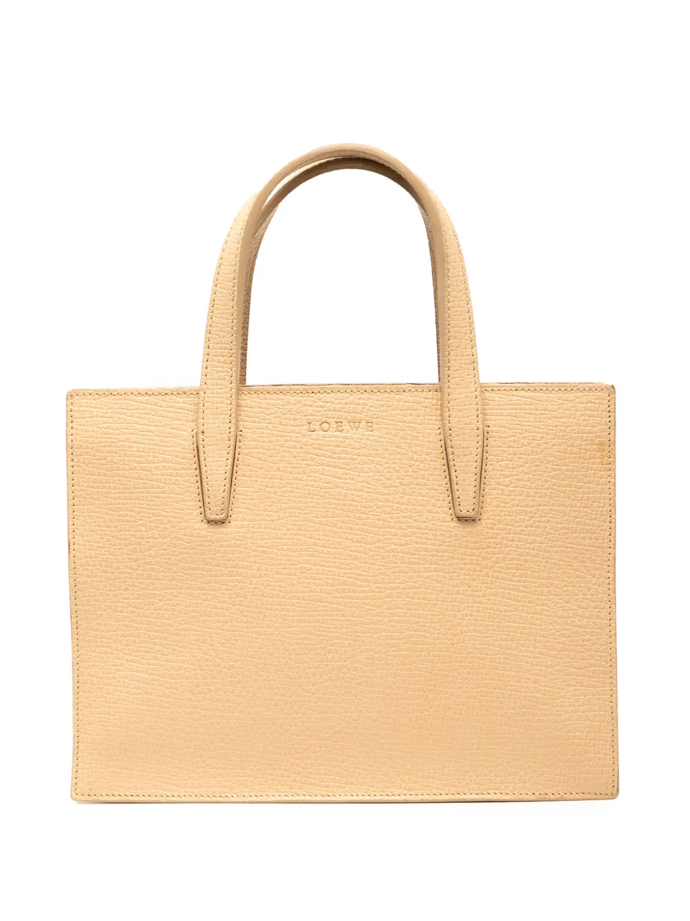 Loewe Pre-Owned 2019 Leather tote bag - Toni neutri