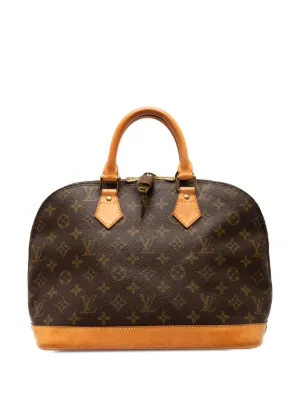 Louis Vuitton Pre-Owned 1998 Monogram Deauville Handbag | Brown