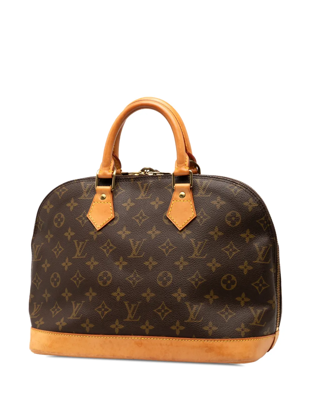 Louis Vuitton Pre-owned 1995 Monogram Alma PM Handbag in Brown, view 3